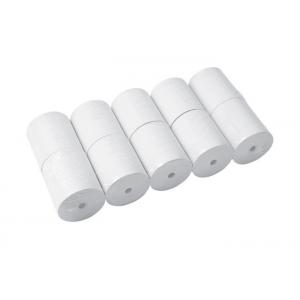 China 13mm Plastic Core 80mm 70gsm Zebra Printer Thermal POS Paper Rolls supplier
