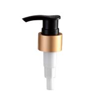 China cosmetic Plastic Dispenser Pumps , golden aluminum lotion pump on sale