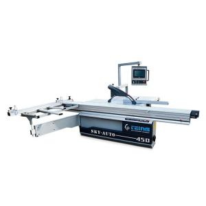 China Sage à table coulissante CNC verticale pour les clôtures électriques et la coupe de bois supplier