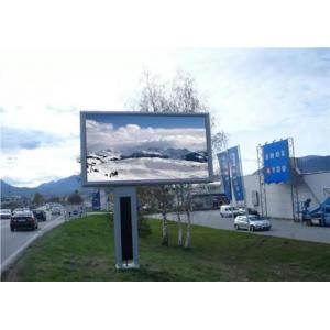 7000cd/M2 Advertising LED Display Waterproof RGB Outdoor LED Billboard Iron Cabinet