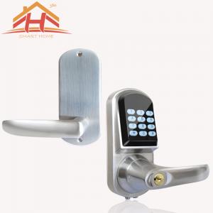 China Fingerprint Bluetooth Smart Door Lock , Wireless Electronic Door Locks For Homes With Deadbolt supplier