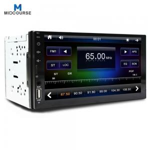 Fast Charging  Double Din Car Stereo With Sat Nav / In Dash Touch Screen Radio