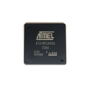 China AT91M55800A-33AU ARM Microprocesadores MCU Chips Circuitos integrados IC supplier