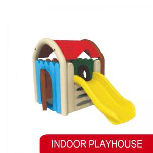 China Non Toxic Indoor Cubby House With Slide Popular Baby Playground Sets supplier