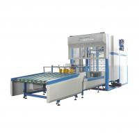 China 1900mm Auto Paper Corrugated Box Flip Flop Stacker Machine For Stacking Paper Into Piles on sale