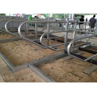 China 3mm Thickness Galvanized Pipe Cow Free Stall For Dairy Cow Farms on sale