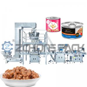 Pet Food Filling Machine Granules Cat Food Dog Food Freeze Dried Raw Meat