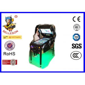 Custom 3D Effect Game Stand Up Pinball Machine With Game Vibration Function