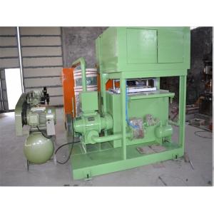 China 3 Molds Reciprocating Form Paper Egg Tray Machine With Dryer Stable Running supplier