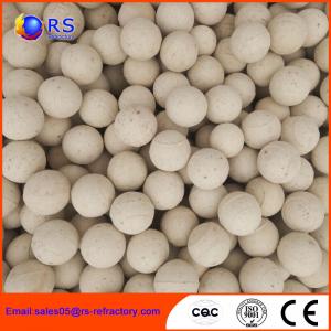 China High Strength  Refractory Products Refractory Ball Chemical Stability For Cermaic Plant supplier
