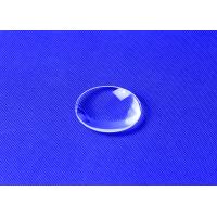 China Clear quartz glass sheet fused silica quartz disc 92% visible light transimittance on sale