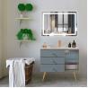 China Modern Bathroom Cabinet With Mirror Waterproof  Floor Mounted wholesale