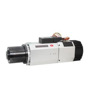 China 39kw ISO30 Collect Automatic Tool Change Air Spindle Motor for Wood Carving Machine supplier
