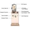 China 21.5 inch Touch Display Self  Check in Hotel  Kiosk With  Key Dispenser And Passport Reader wholesale