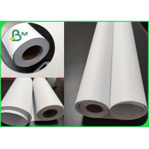 China Recycled 20LB Engineering Copier Paper Rolls Opaque White Bond supplier