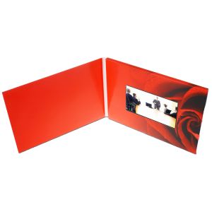 China Customized Video Mailer Card with 350gsm Coated Paper and Built-in Speaker for Personalized Greetings in China on sale
