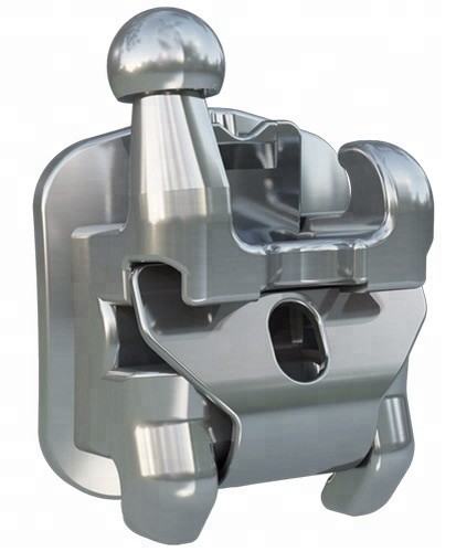 Comfortable Orthodontic Treatment with Low Torque Self Ligating Brackets and CE ISO Certification
