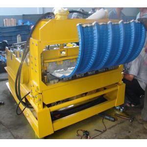 China 0 - telhado de alta velocidade do controle do PLC 12m/min que frisa a máquina curvada para o encurvamento do telhado supplier