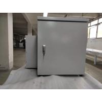 China 12U Cold Rolled Steel IP55 Outdoor Network Cabinet With Air Conditioner on sale