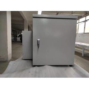 China 12U Cold Rolled Steel IP55 Outdoor Network Cabinet With Air Conditioner supplier