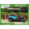 China 48V Battery Operated Hunting Golf Carts Fuel Blue Colour With ISO Certification wholesale