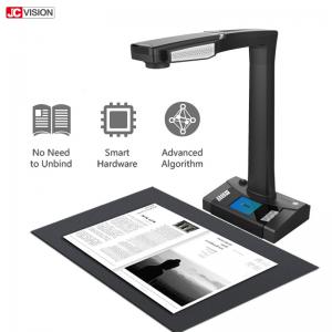 OCR Portable Document Scanner With Finger Erasing / Curve Correction Zero Edge