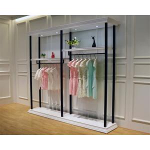 China Multi Function Clothing Display Racks Cloth Display Stand For Shop 1000*300*2000mm supplier