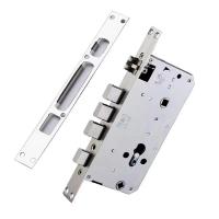 China 1KG Stainless Steel Door Lock Mortise Electronic Keyless Lock Body for Aluminum Door on sale