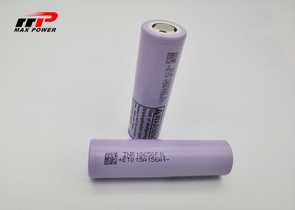 IECのCB INR18650F1L 3.7V 3350mAhのリチウム イオン充電電池