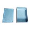 China 1590J Aluminum Alloy Die Casting Enclosure with unfinished 1590J box with lid and 4 SS screws for Guitar Effects Pedals wholesale