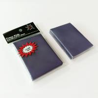 China CPP Pro Matte Card Sleeves Purple Color Front High Clearance SGS on sale