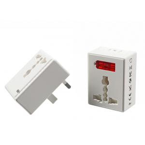 China UK US AU EU Power Plug Travel Adapter For Business 2400mA 5V DC 6A Max White supplier