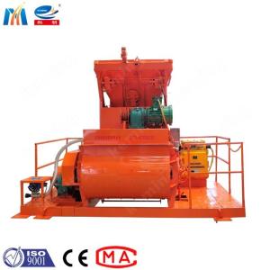 China Js Series Horizontal Concrete Mixer Planetary Two Mixing Blade wholesale