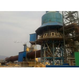 1200TPD 4.3×56m Preheater 1.8RPM Rotary Kiln Lime Production Line