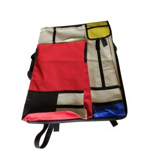 China Sac de tiroir double face à main 4K couture sac de peinture multifonction bleu rouge et jaune supplier