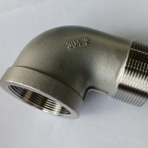 China 90 Degree Male Female Elbow ISO 49-1994 Threaded Cast Pipe Fittings supplier