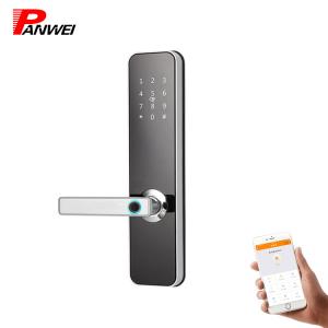 Double - Sided Electronic Entry Door Lock Zinc Alloy For Wooden Iron Door