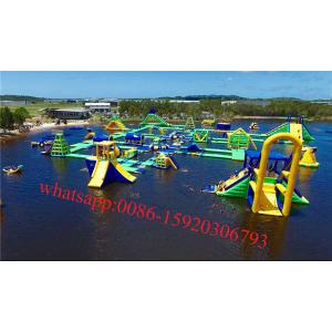 World largest waterpark, inflatable sea water park