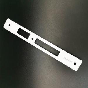 China Square Aluminum Sliding Window Lock White Door Lock Cover Plate For Handle supplier