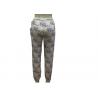 Fashion Ladies100% Viscose Elastane Trousers , Womens Beach Pants Flowers