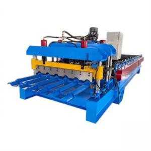 Aluminum hydraulic shear glazed tile roll forming machine step tile making machine