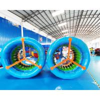 China Commercial Blow Up Walking Rollers Inflatable Water Roller Wheel on sale