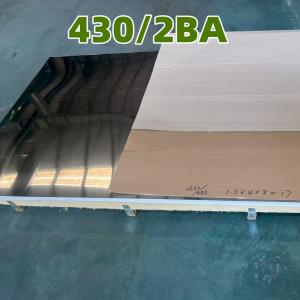 ASTM  AISI430 Stainless Steel Sheet  1.5mm DIN1.4016 BA Surface Mirror Sheet 1220*2440mm