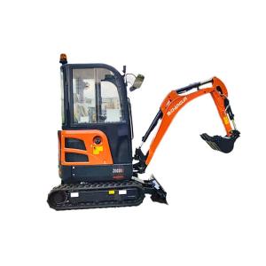 China ZG020U Máquina mini excavadora más pequeña operación eficiente con cabina supplier