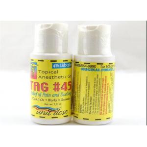 4% Lidocaine TAG 45 Tattoo Numbing Gel For Lip Tattoo  Waxing Laser Hair Removal