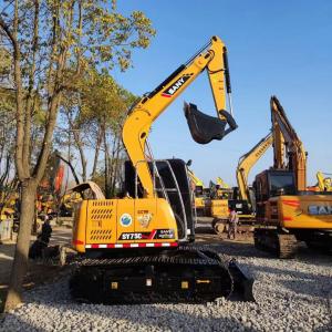 Sany SY75C Used Excavators Engineering Secondhand Diggers For Sale
