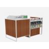 Simple Chinese Pharmacy Store Display Cashier Show Counter Customized Shape