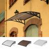 China Toldo del toldo de la ventana del toldo del pedido por correo para el refugio de la cubierta del patio de la puerta y de la ventana 80x100 cm con la ayuda negra wholesale