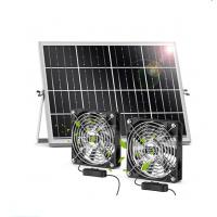 China FTBM22 Solar Powered Fan, Solar Fan Kit with 22W Solar Panel IP67 Waterproof on sale