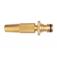 China Adjustable Water Spray Nozzle Brass Construction Systematic Quick Easy Connect on sale